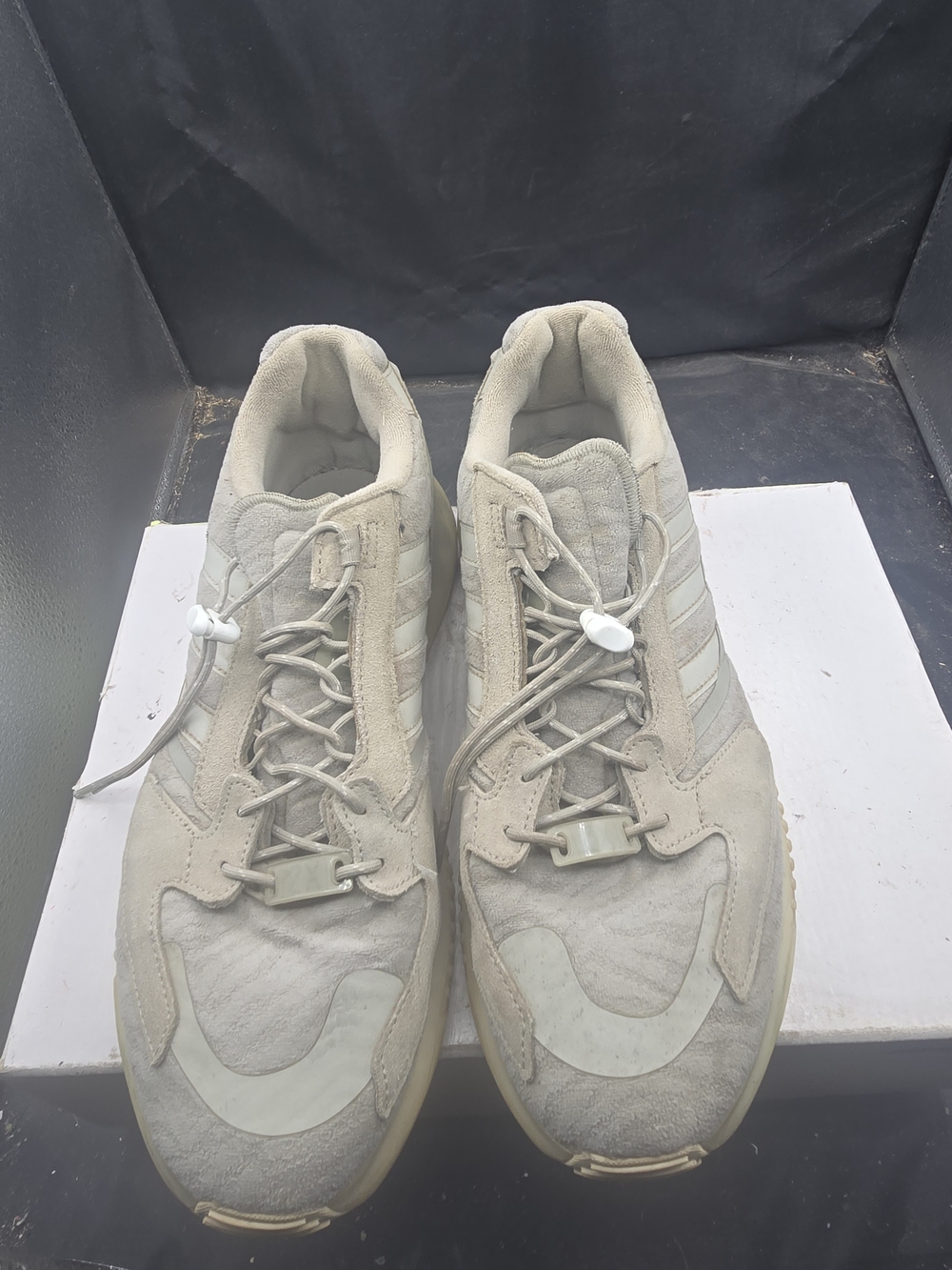 adidas Men's Beige Athletic Sneakers